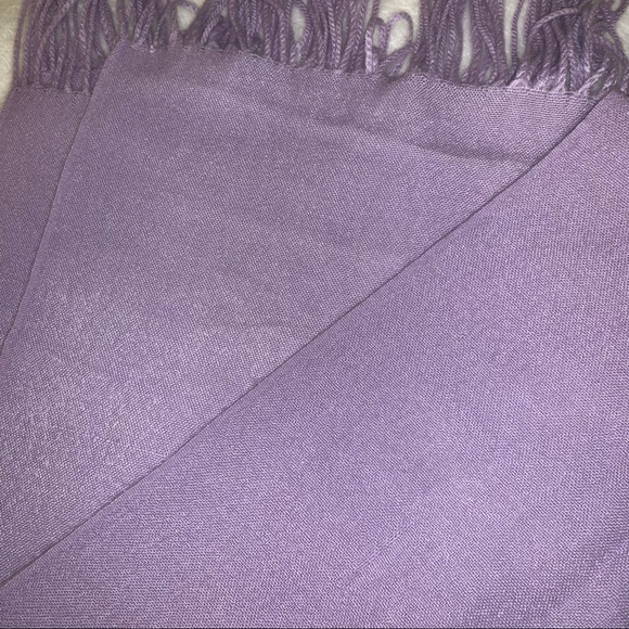 Pastel Lavender Long Scarf - Picture 8 of 10